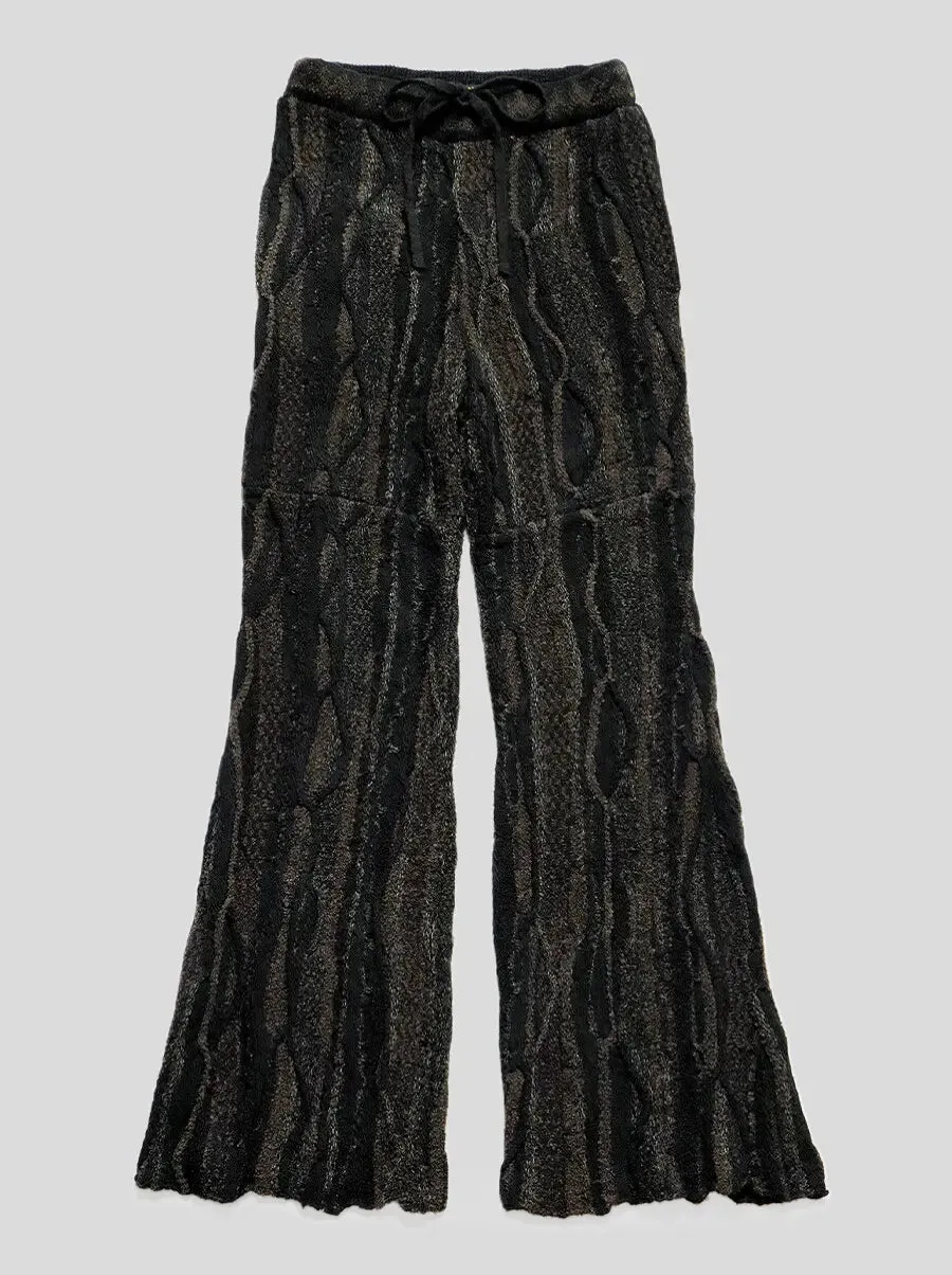 Kapital 7G Knit GAUDY Flare Pants