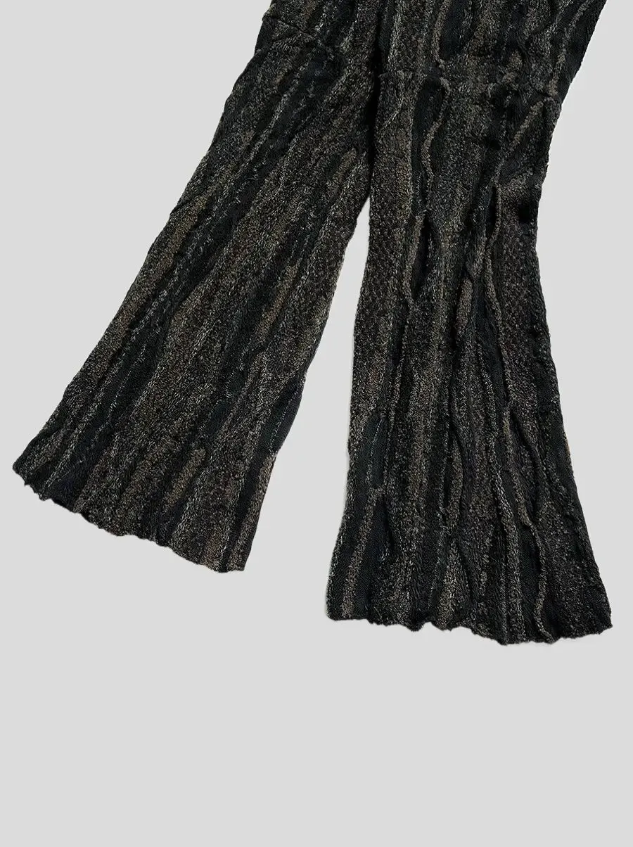 Kapital 7G Knit GAUDY Flare Pants