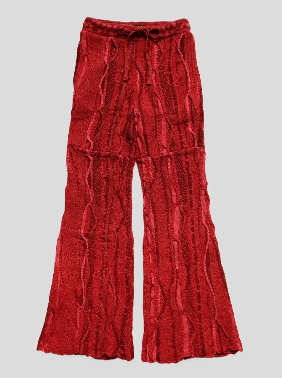 Kapital 7G Knit GAUDY Flare Pants