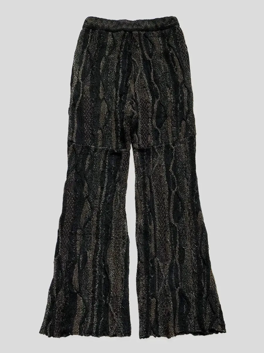 Kapital 7G Knit GAUDY Flare Pants