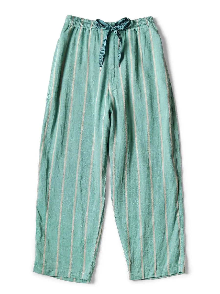 Kapital Linen Phillies Stripe Easy Pants