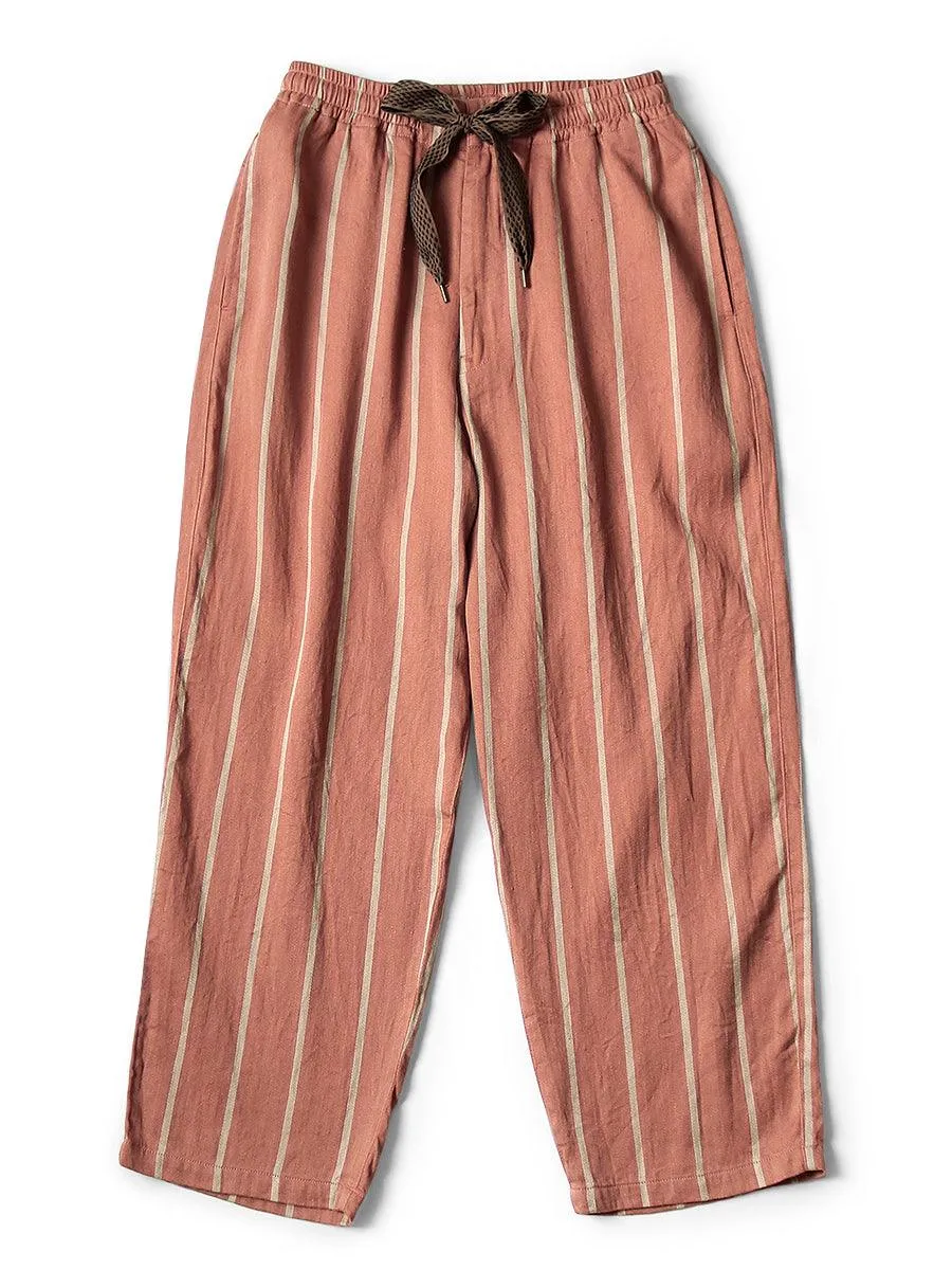 Kapital Linen Phillies Stripe Easy Pants