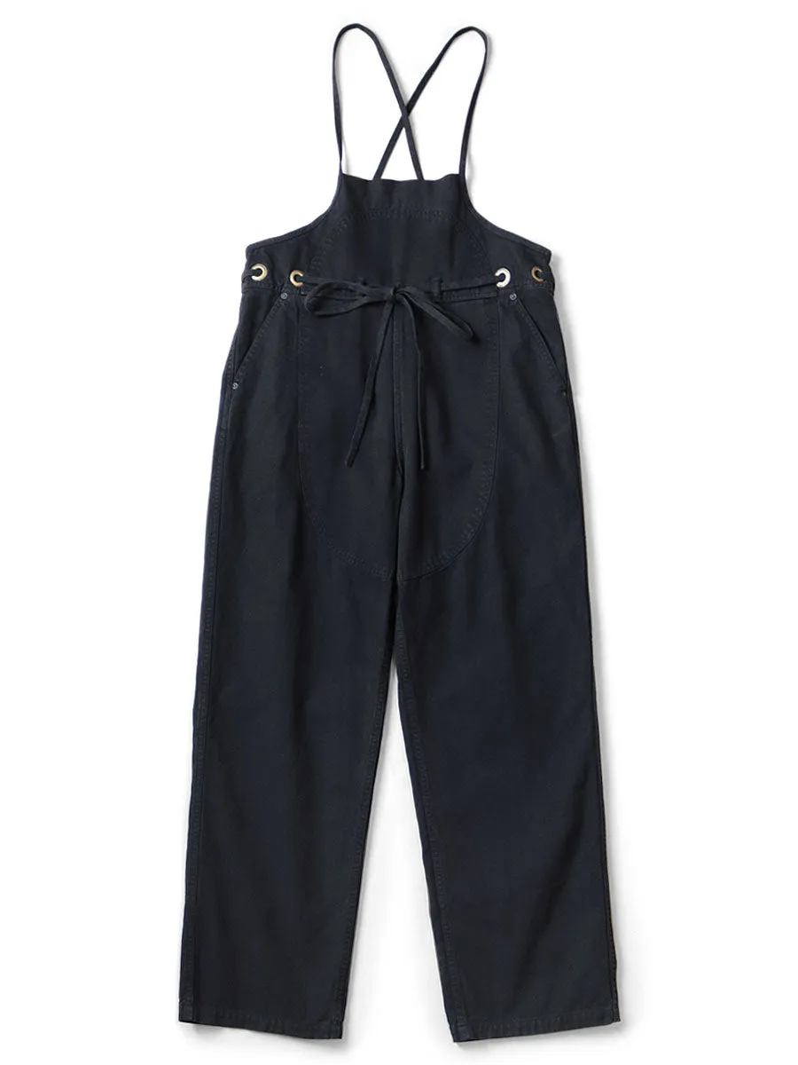 Kapital Thin Canvas Welder Overalls pants