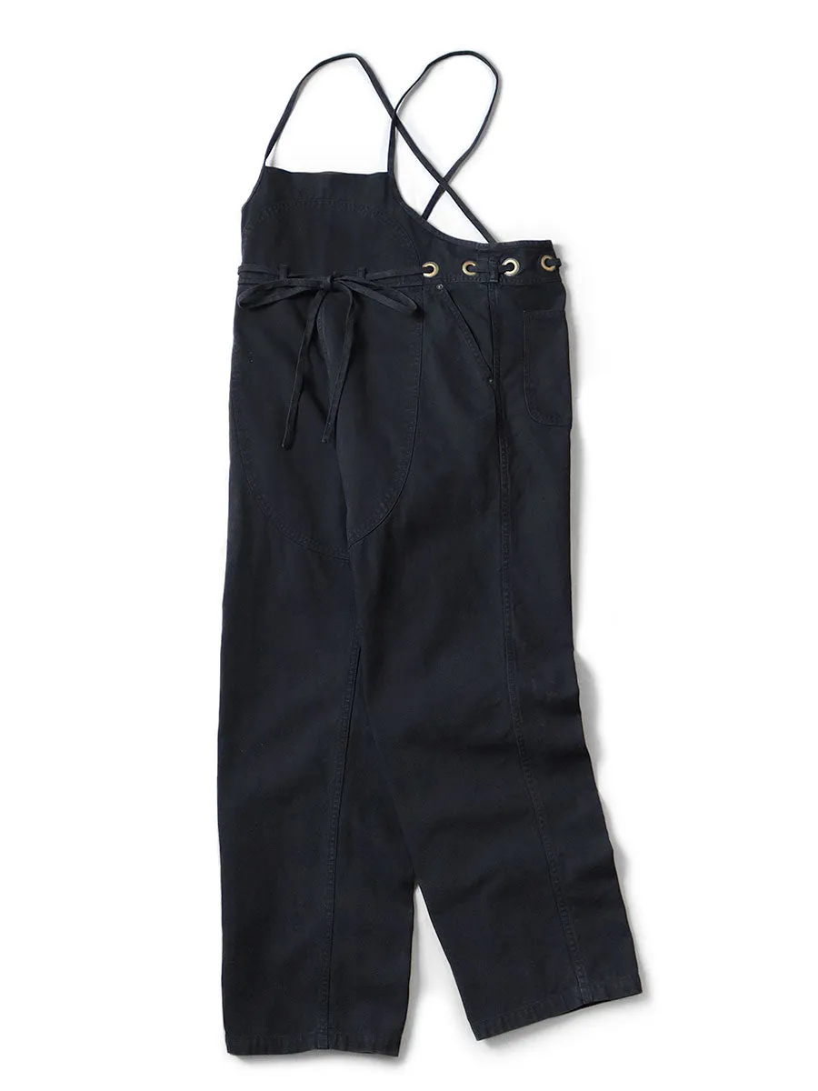 Kapital Thin Canvas Welder Overalls pants