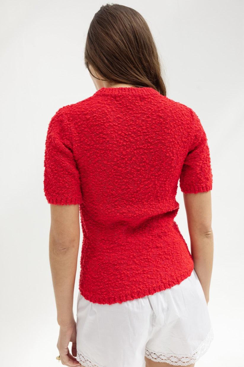 kawai short sleeve sweater