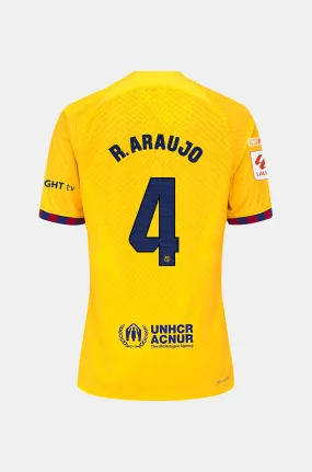 LFP FC Barcelona fourth shirt 23/24 Player’s Edition  - R. ARAUJO