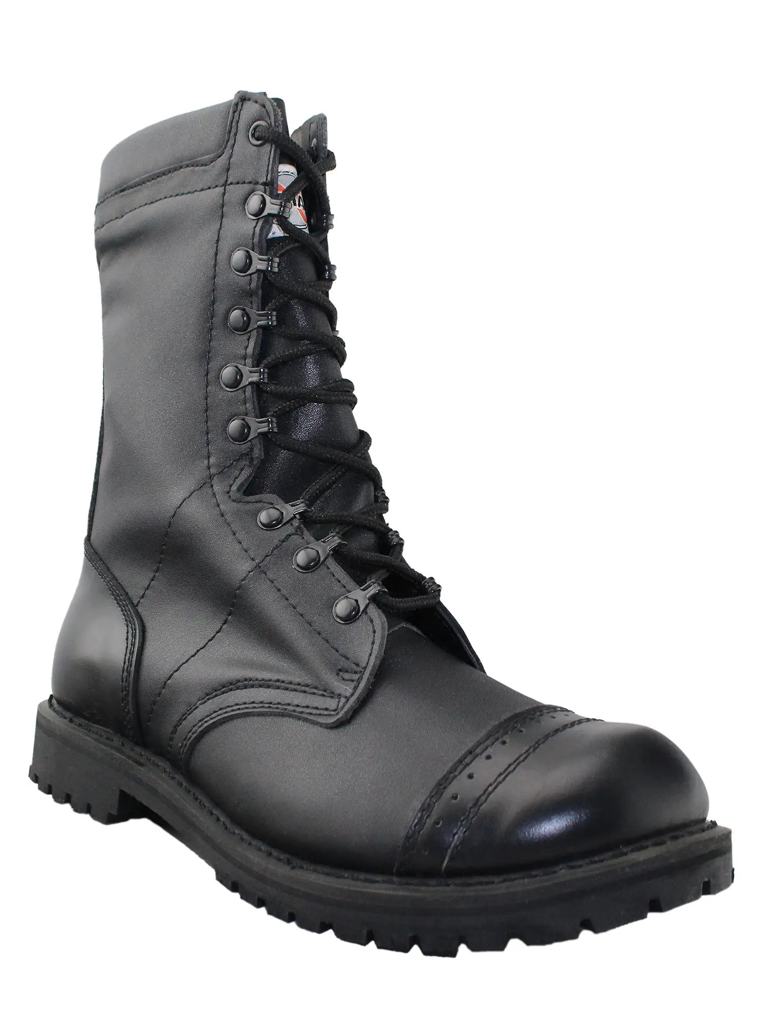 Mens Military Boots Black