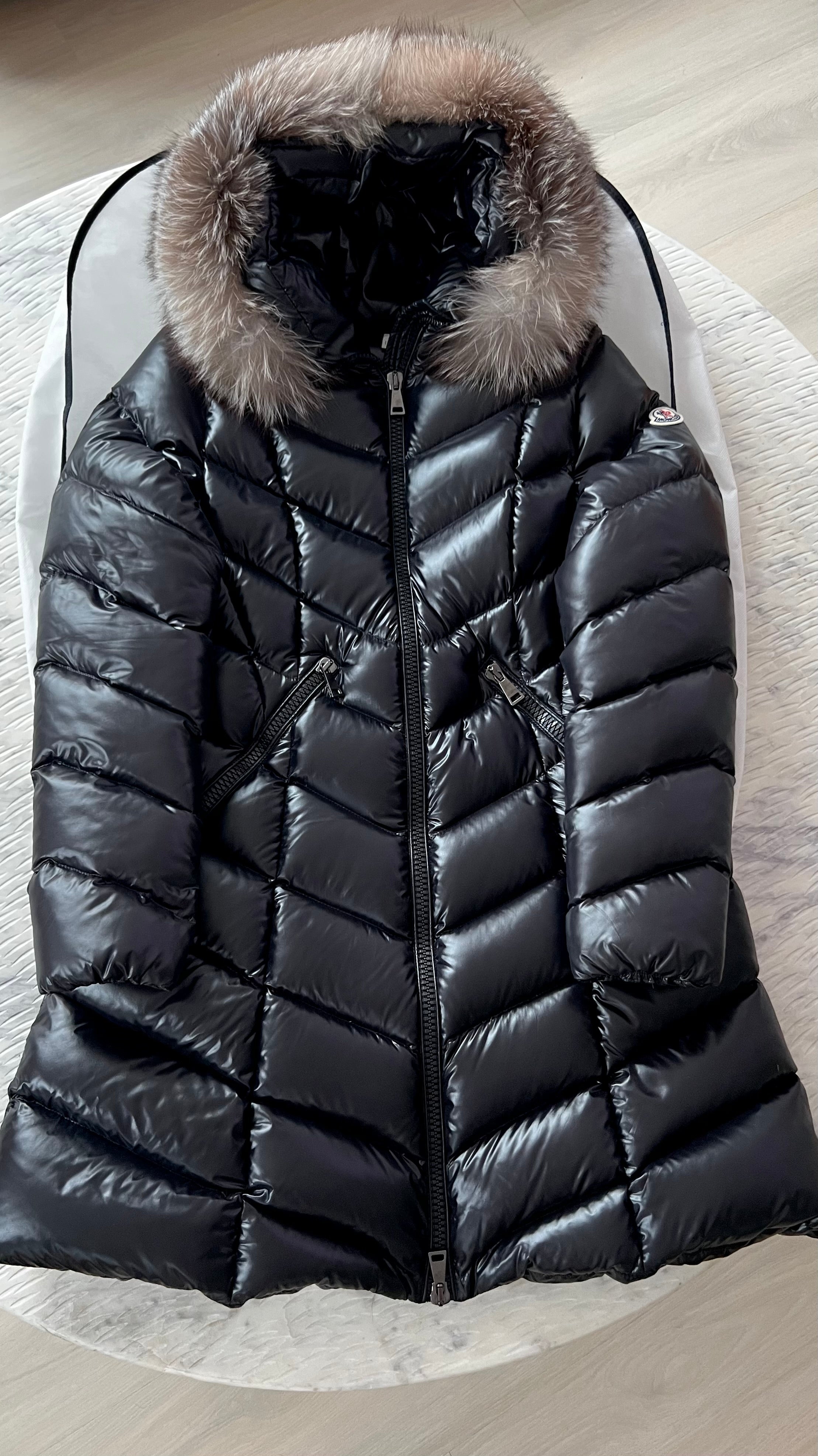 Moncler Fulmarus Long Down Jacket