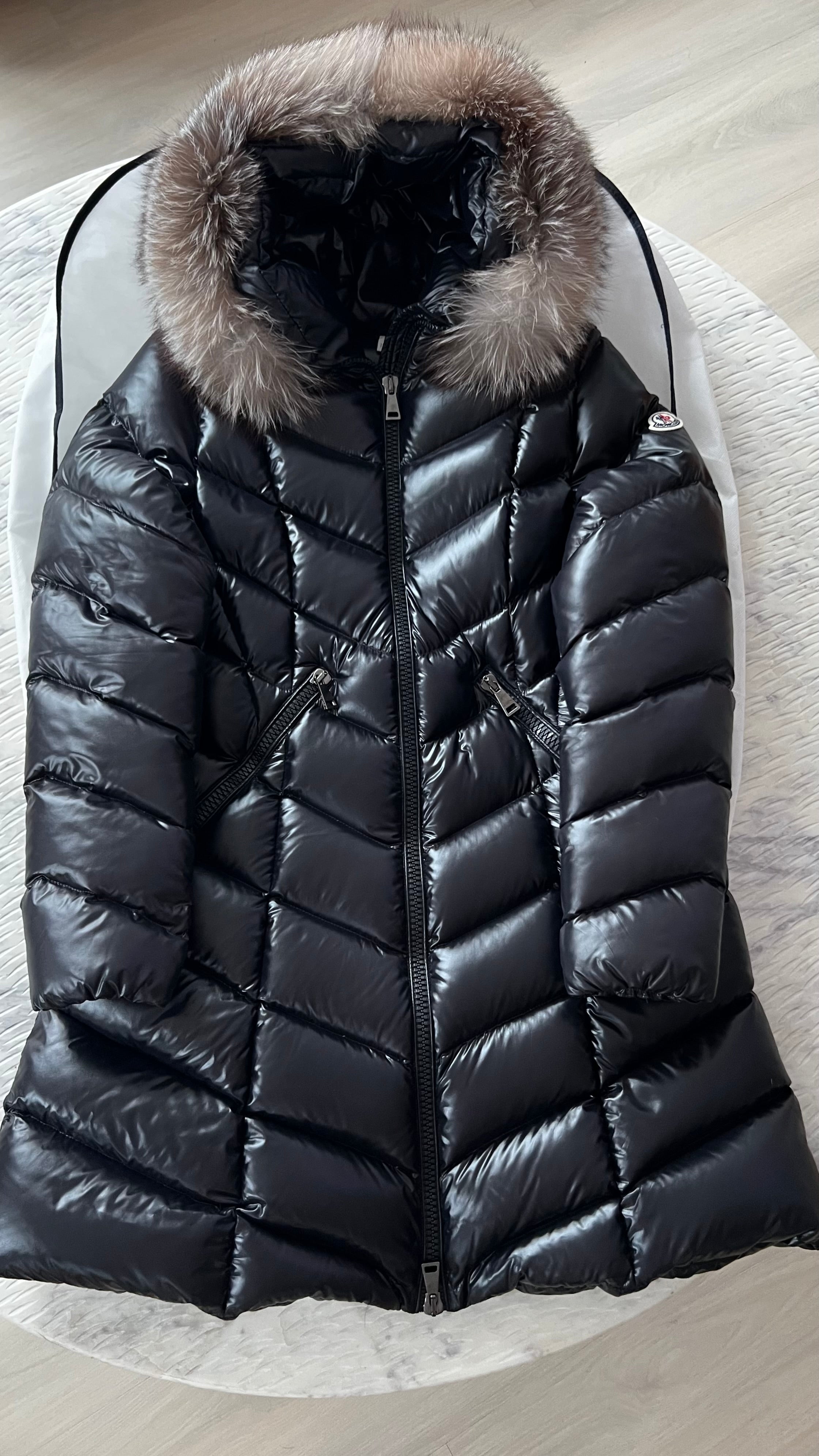 Moncler Fulmarus Long Down Jacket