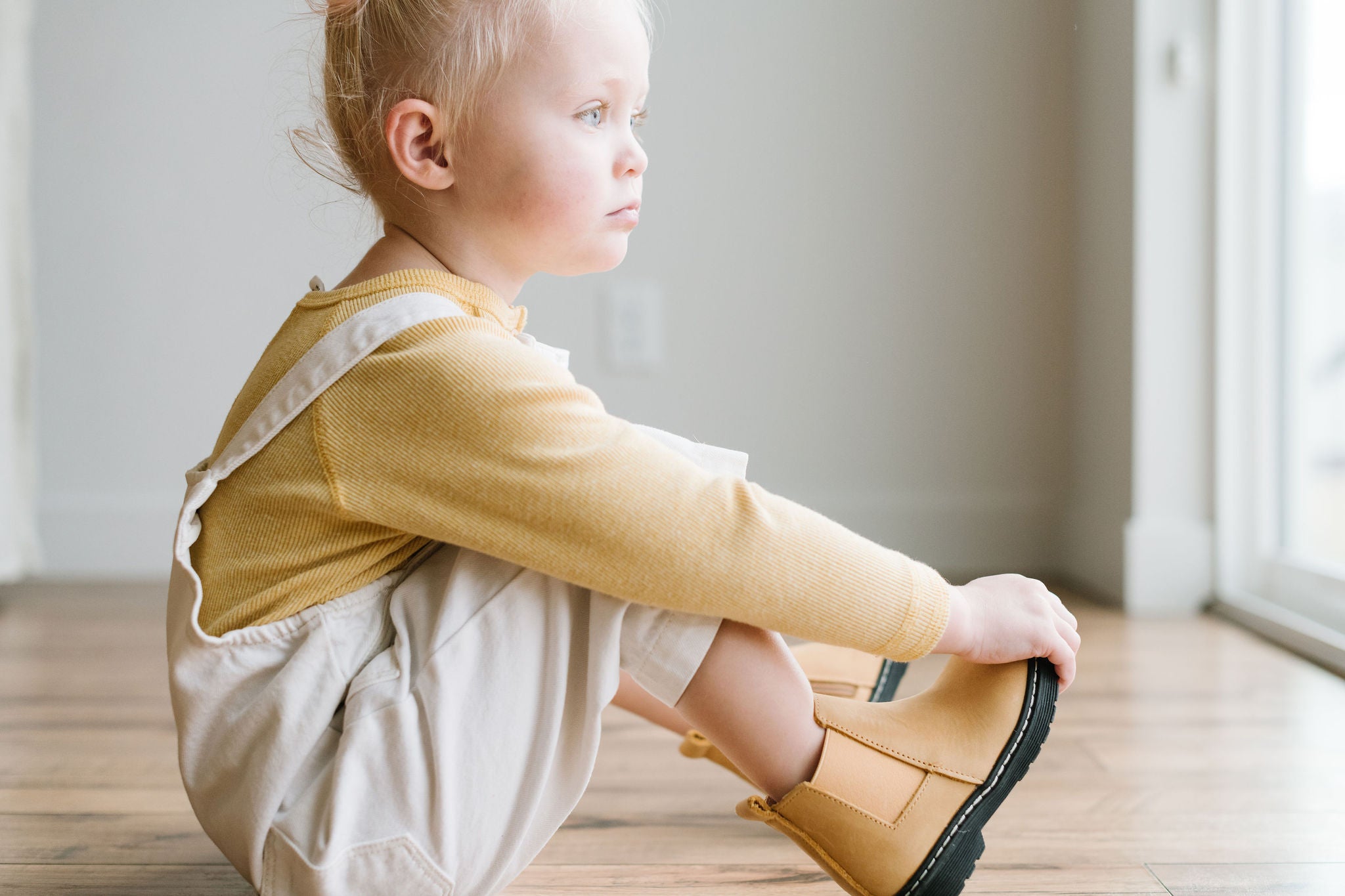 Natural - Chelsea Boot - Hard Sole