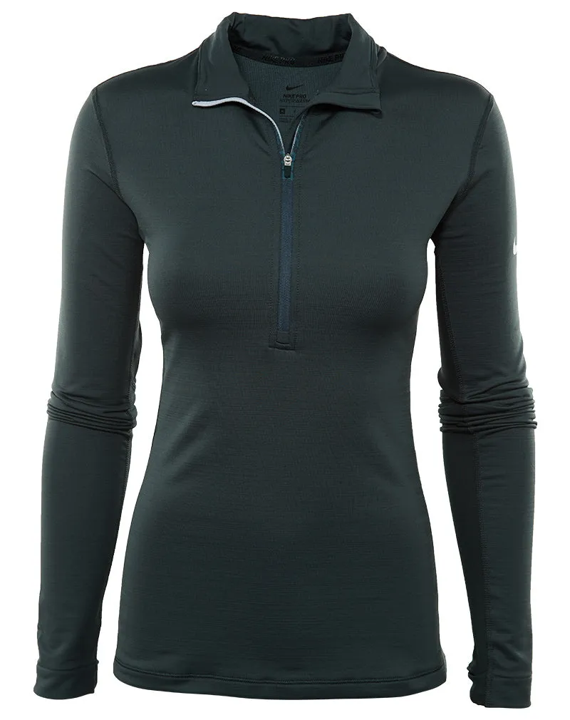 Nike Pro Hyperwarm Half Zip Top Womens Style : 803120