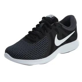 Nike Revolution 4 Black White Grey Mesh Womens Style :908999