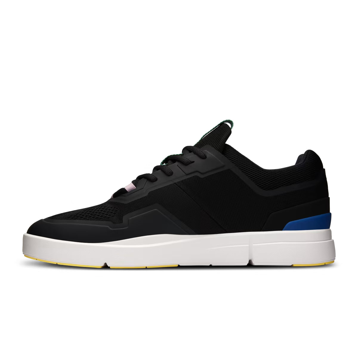 On Running - THE ROGER Spin Trainers in Black/Indigo