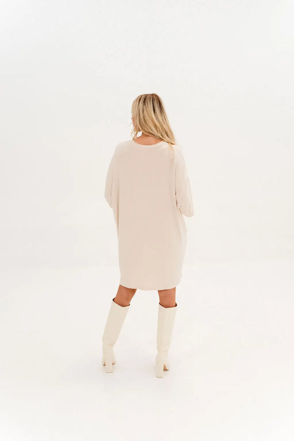 Out Of Pocket Dress Oatmeal