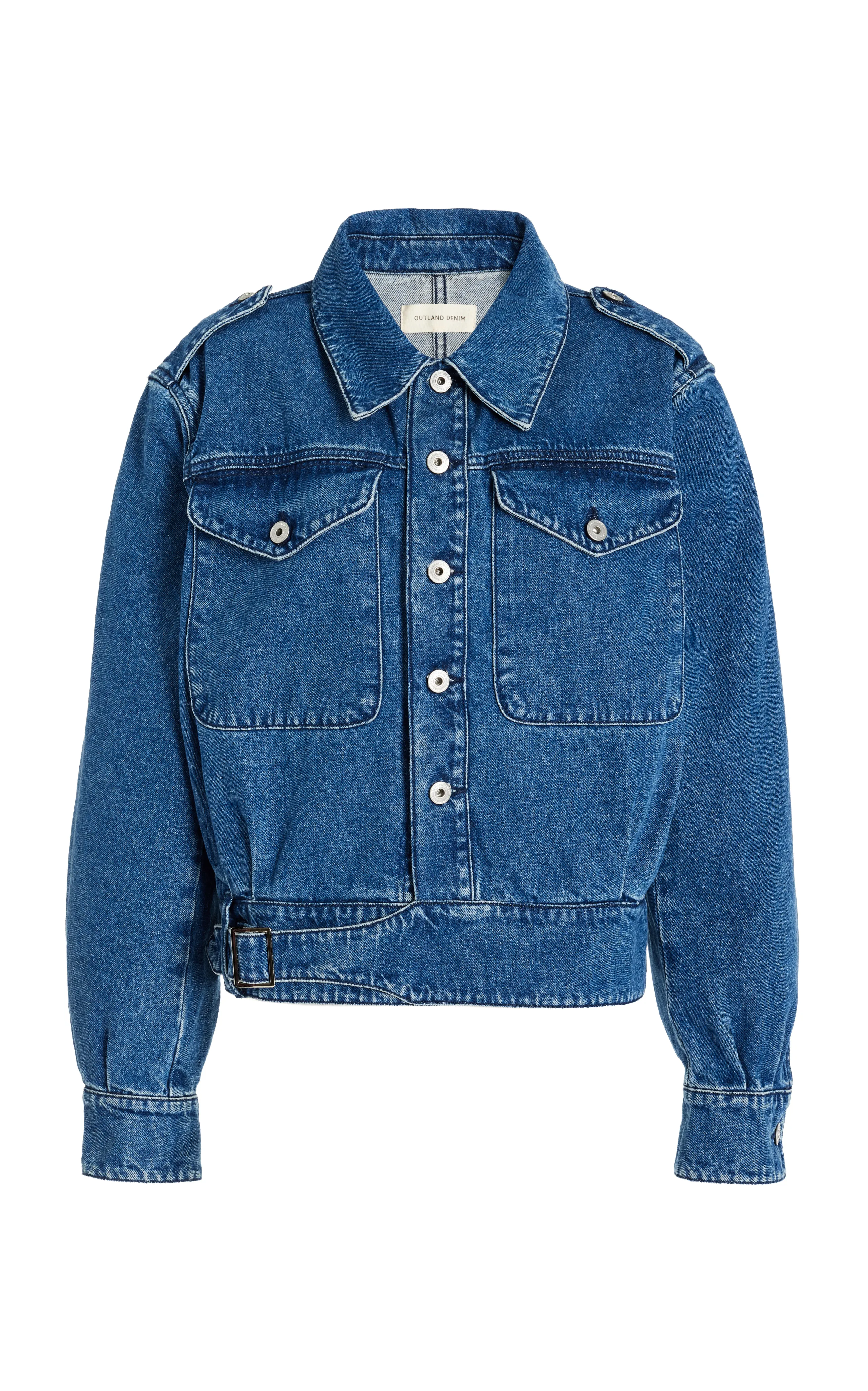 Outland Denim Sawyer Denim Bomber Jacket