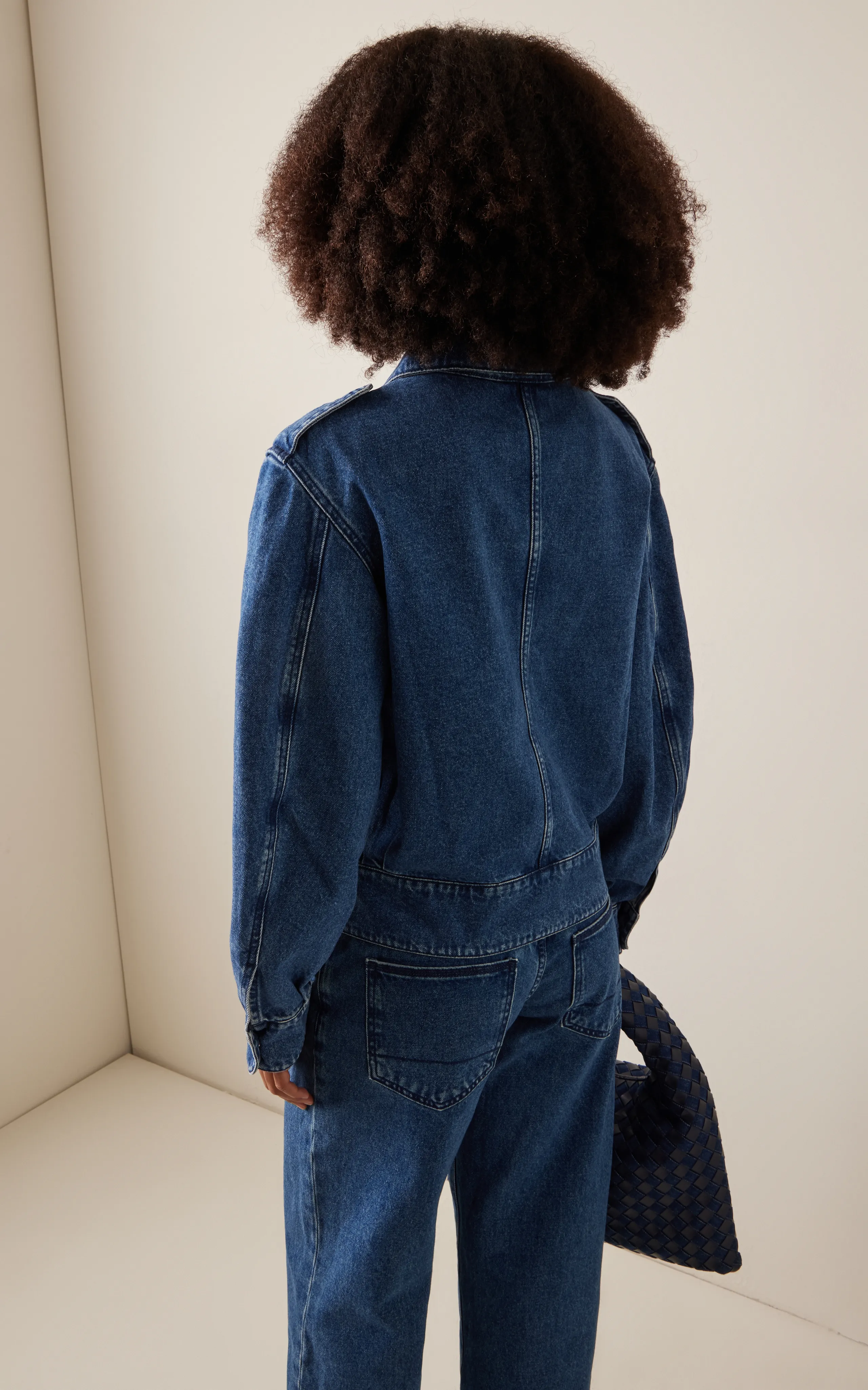 Outland Denim Sawyer Denim Bomber Jacket