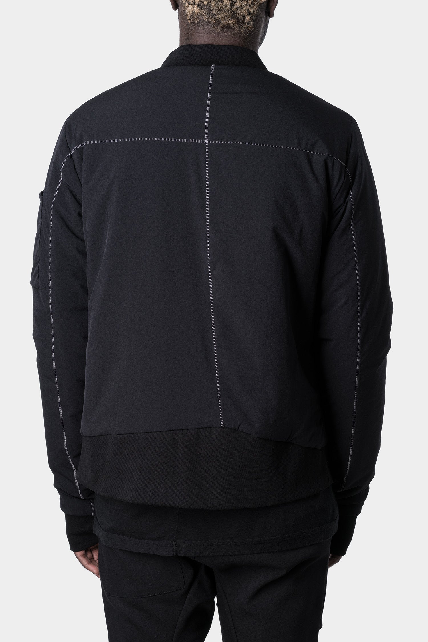 Padded bomber jacket