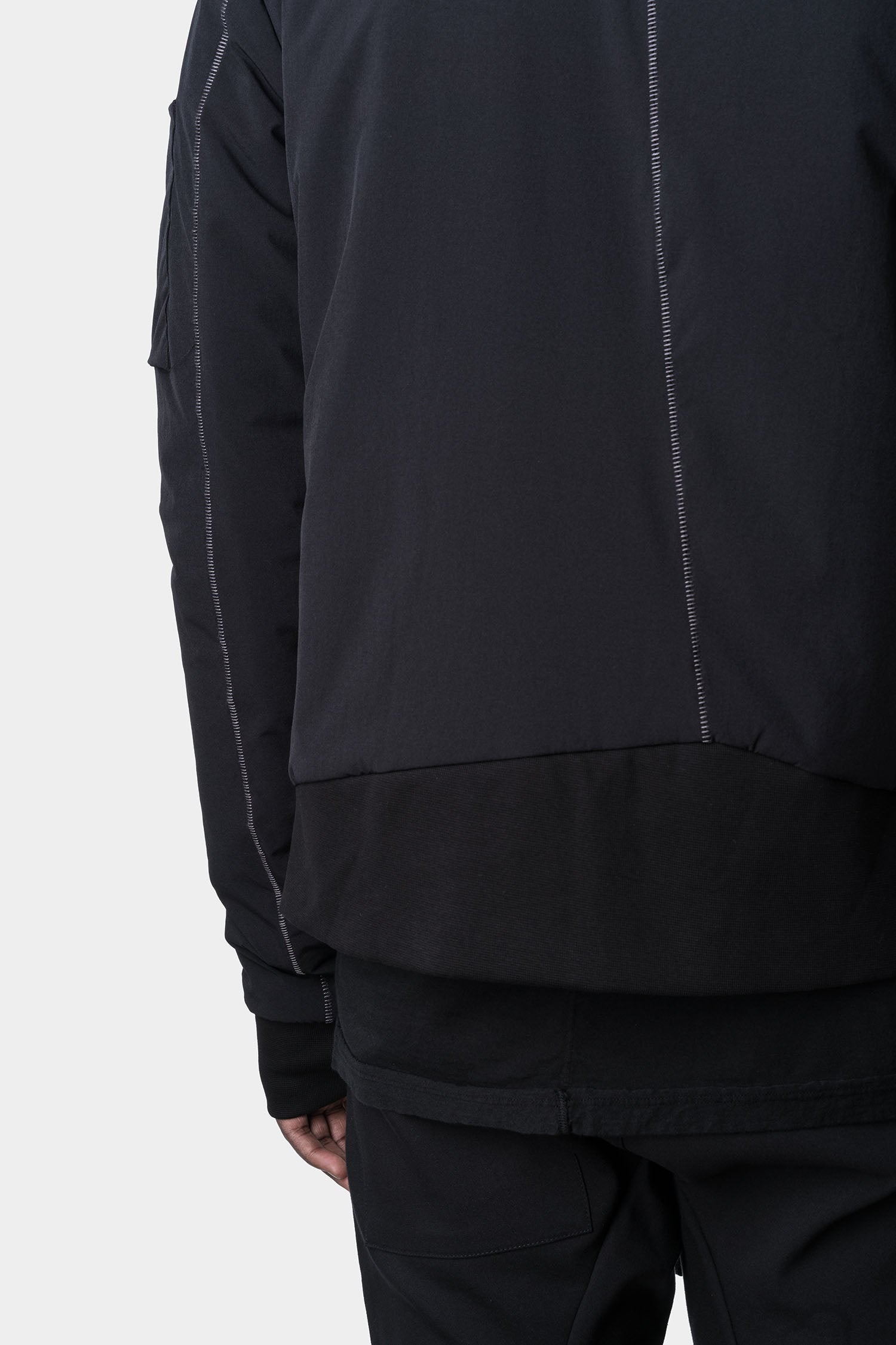 Padded bomber jacket