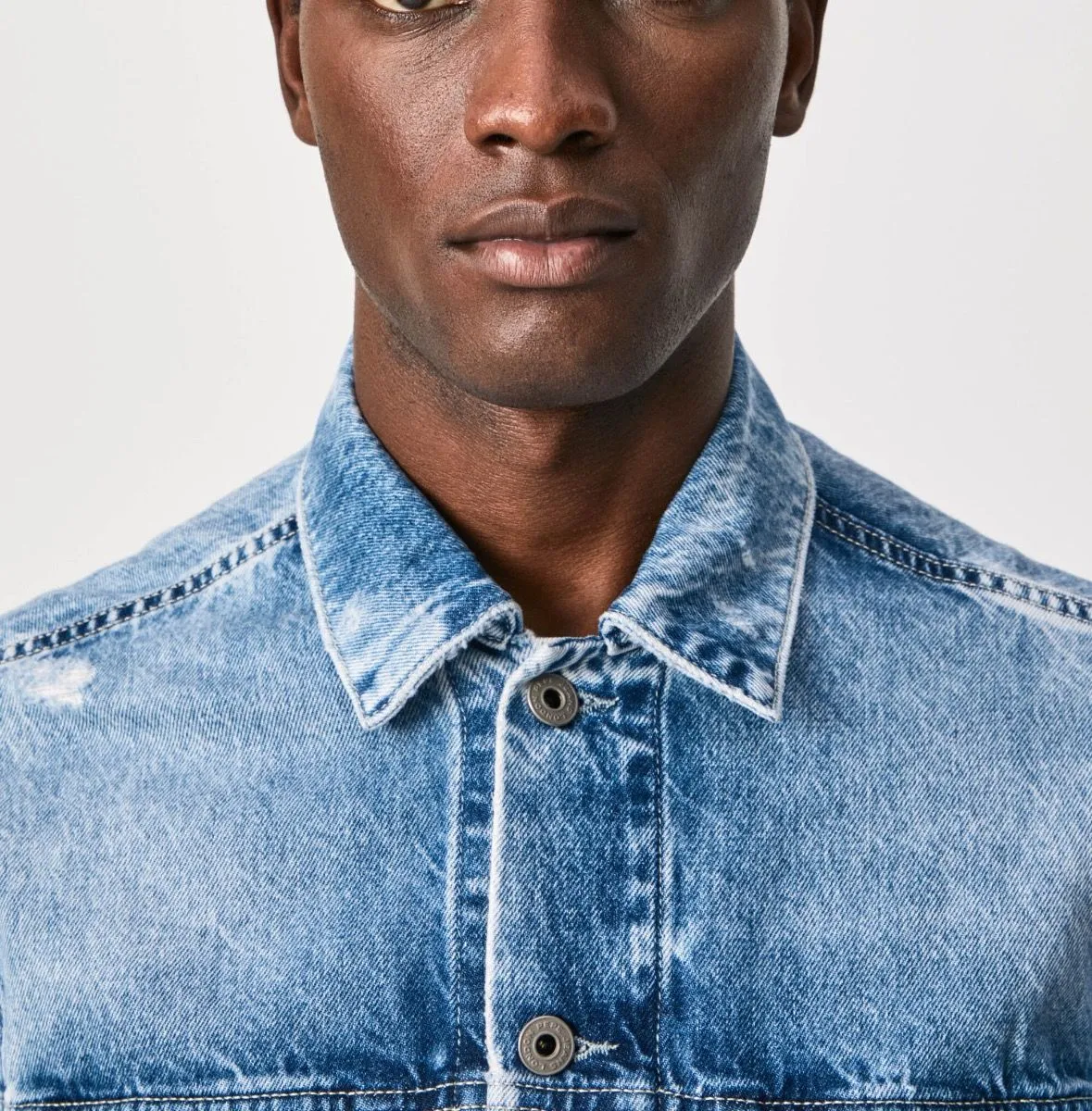 Pepe Jeans Pinner Casual Denim Jacket Denim