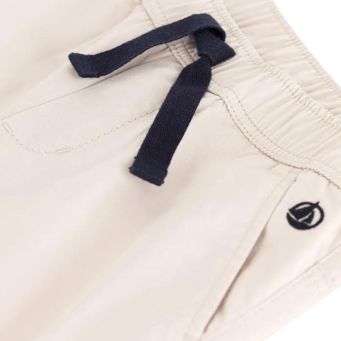 Petit Bateau Child Pants Feta Cream