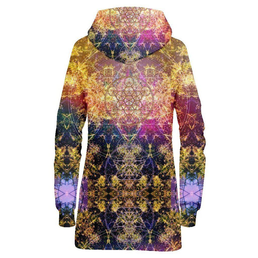 PINEAL METATRON HOODIE DRESS