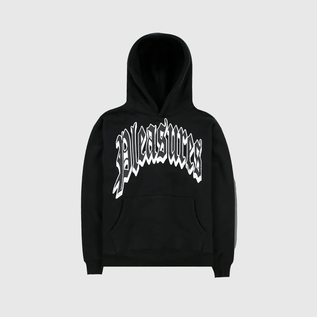 Pleasures Twitch Hoodie - Black