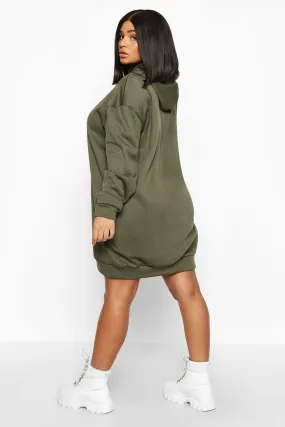 Plus Hoodie Sweater Tunic (More Colors)