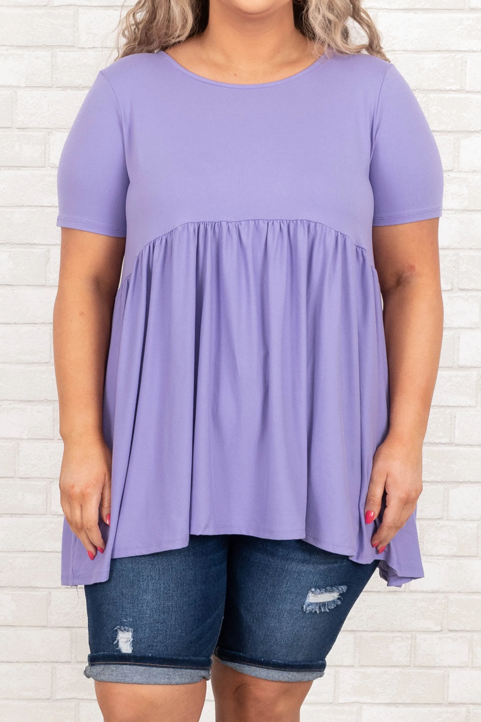 Princess And Punks Top, Lavender