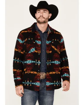 Product Name:  Rock & Roll Denim Men's Southwestern Print Shirt Jacket