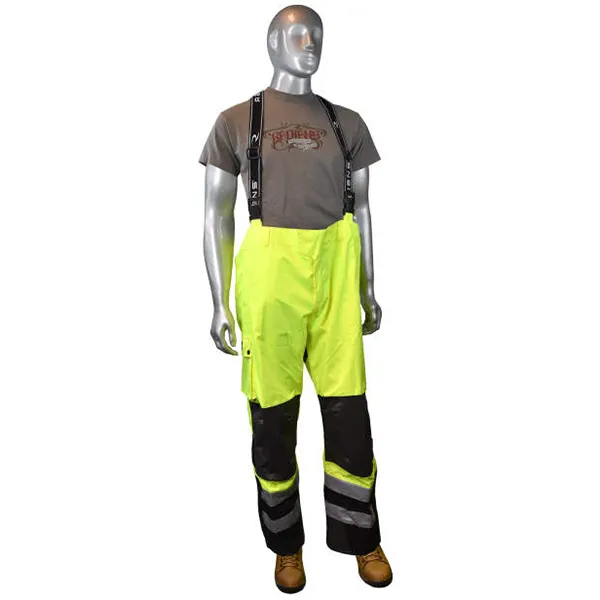 Radians RadWear Heavy Duty Ripstop Rain Bib Pants