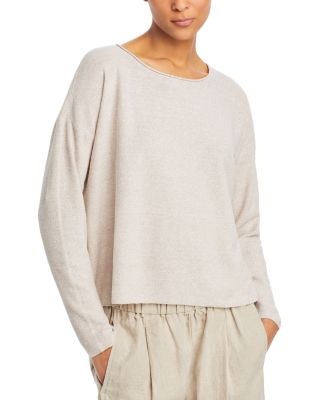 Round Neck Boxy Sweater