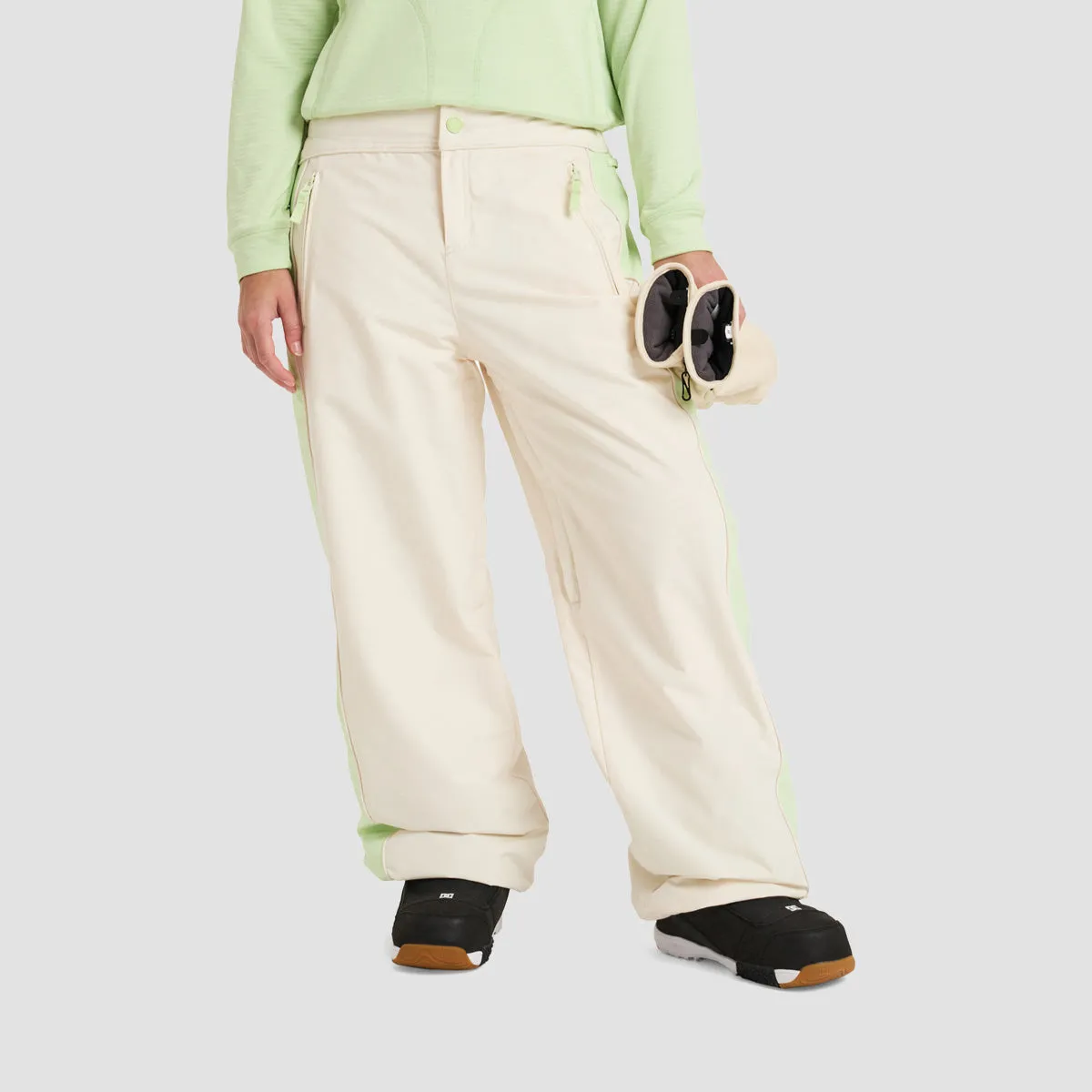 Roxy Steeply 10K Snow Pants Buttercream - Womens