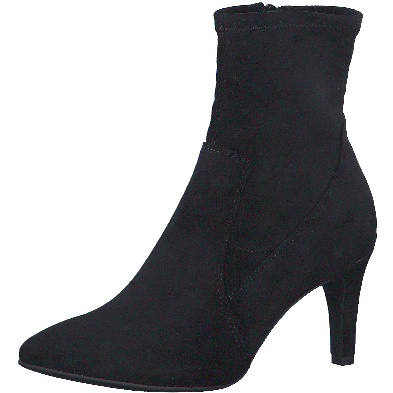 S Oliver Black Heeled Boot