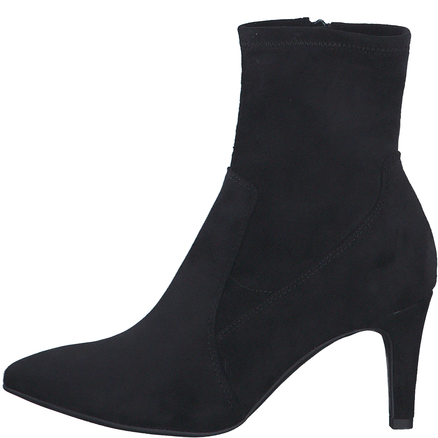 S Oliver Black Heeled Boot