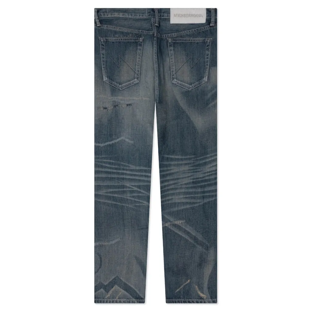 Savage Denim DP Basic Pants - Indigo