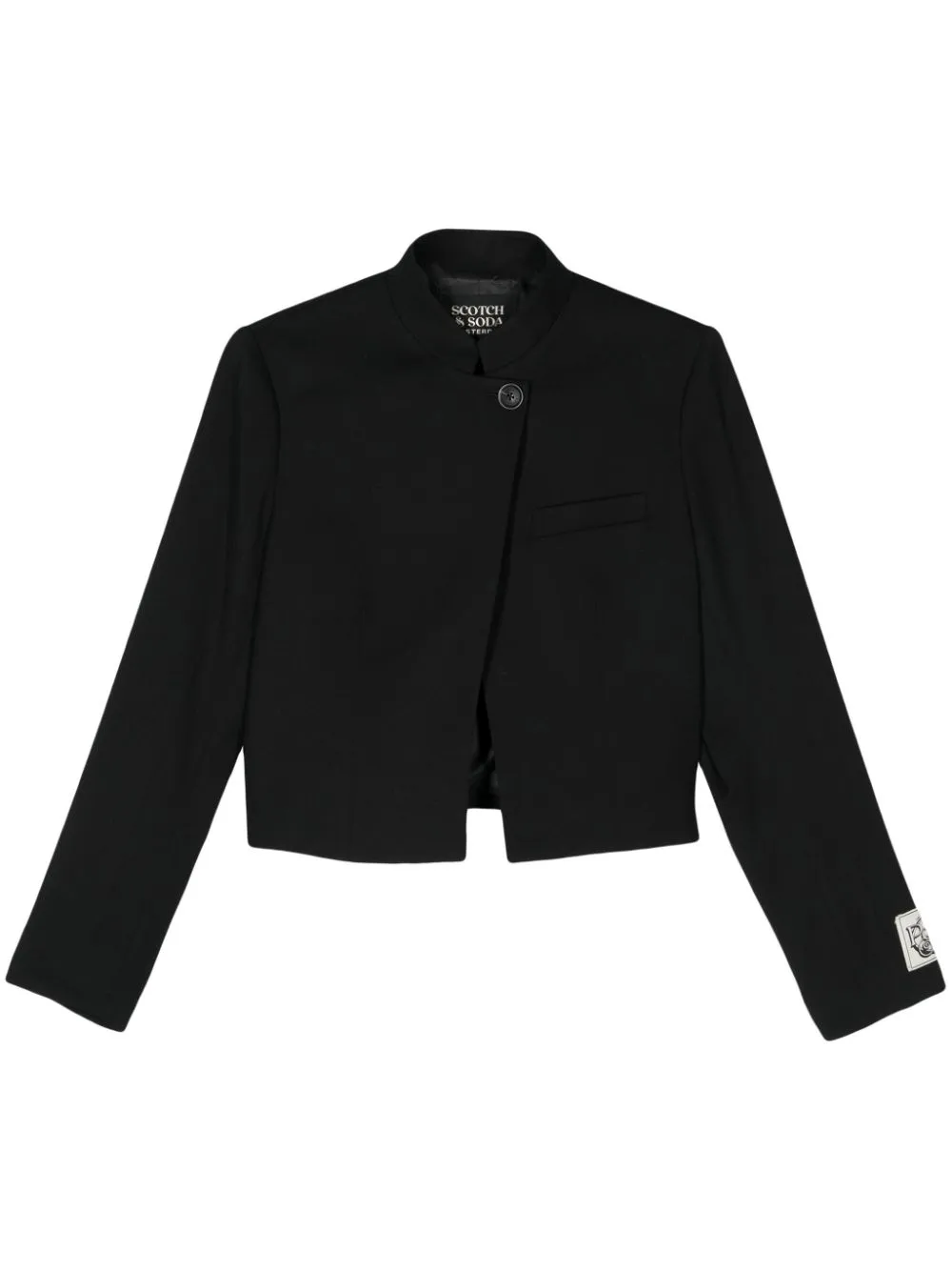 Scotch & Soda twill jacket - Black