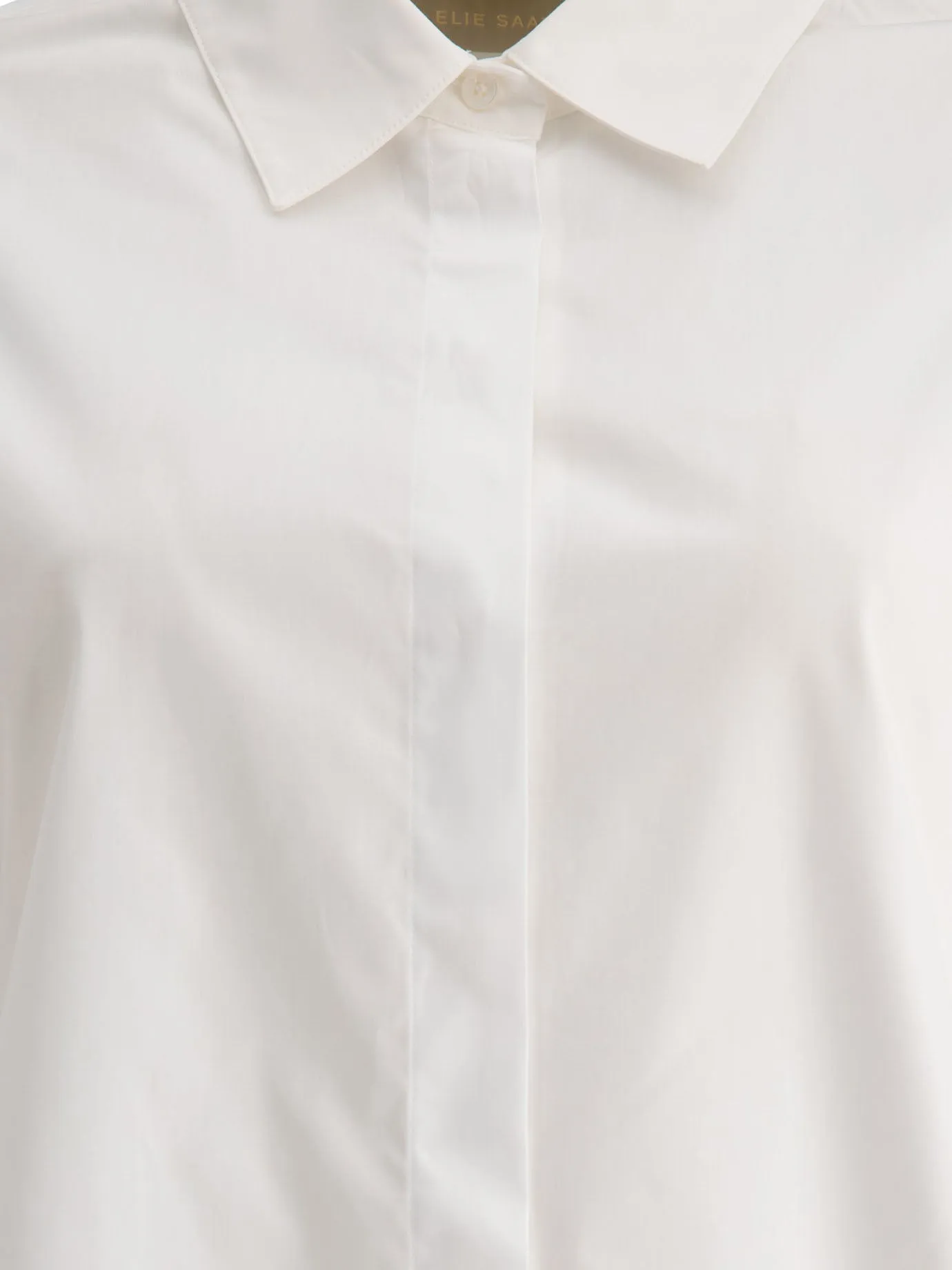 Shirt With Contrasting Profiles Shirts White