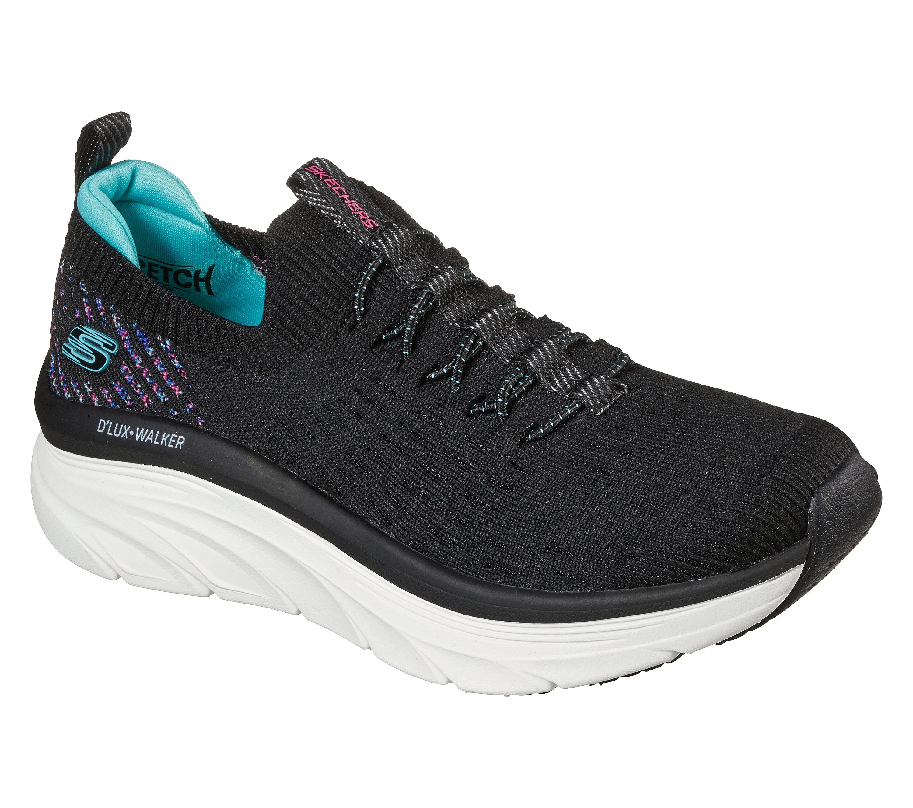 Skechers Women's D'lux Walker Star Stunner Sneaker