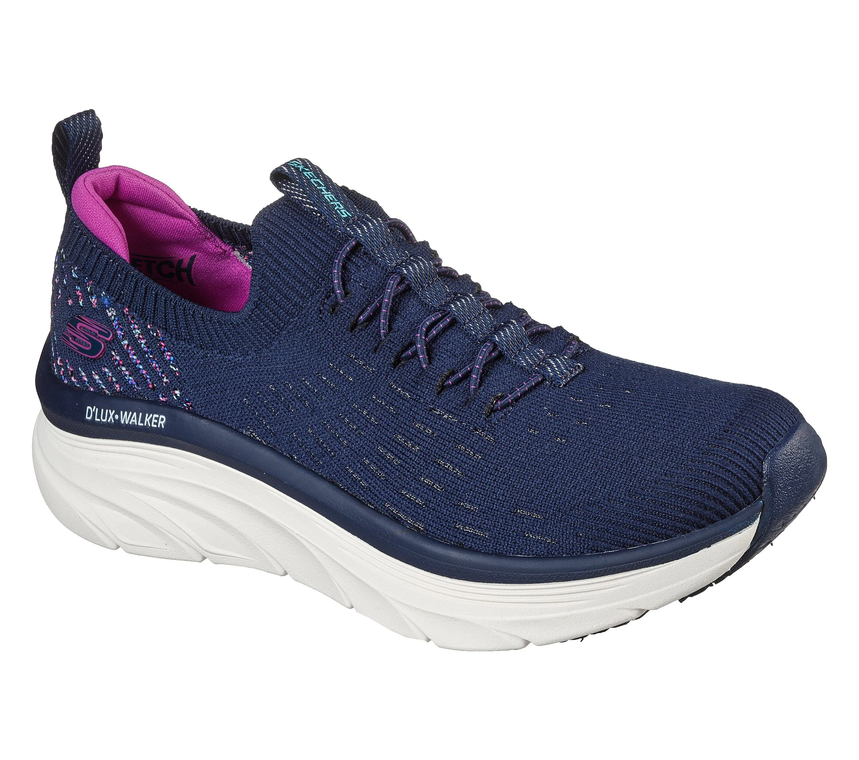 Skechers Women's D'lux Walker Star Stunner Sneaker