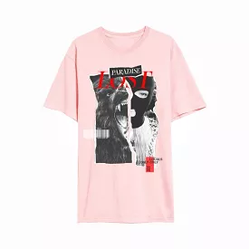 SPLIT TEE PINK