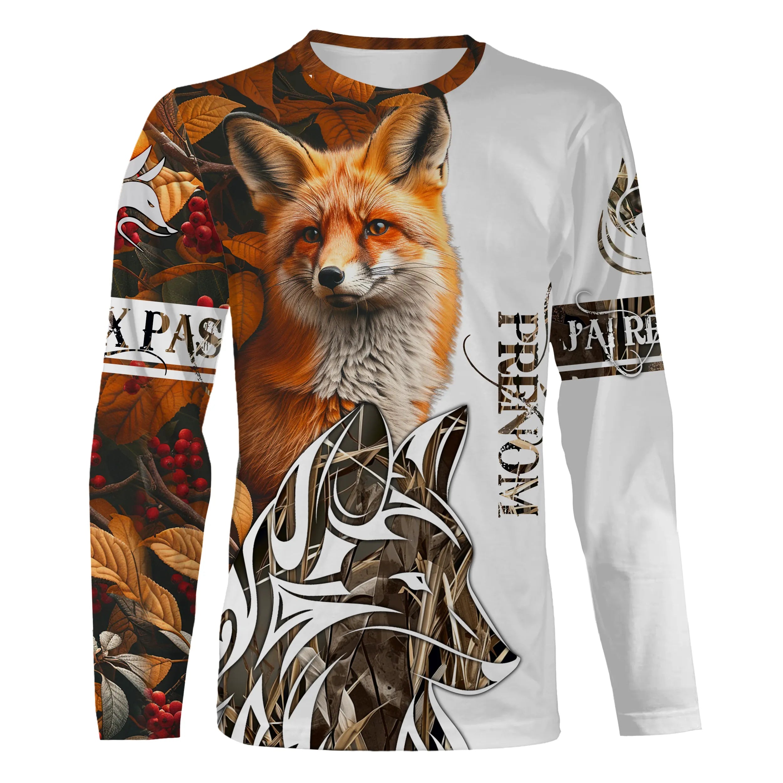 T-shirt, Sweat Chasse Au Renard, Cadeau Personnalisé Chasseur, J'peux Pas J'ai Renard - CT12112234