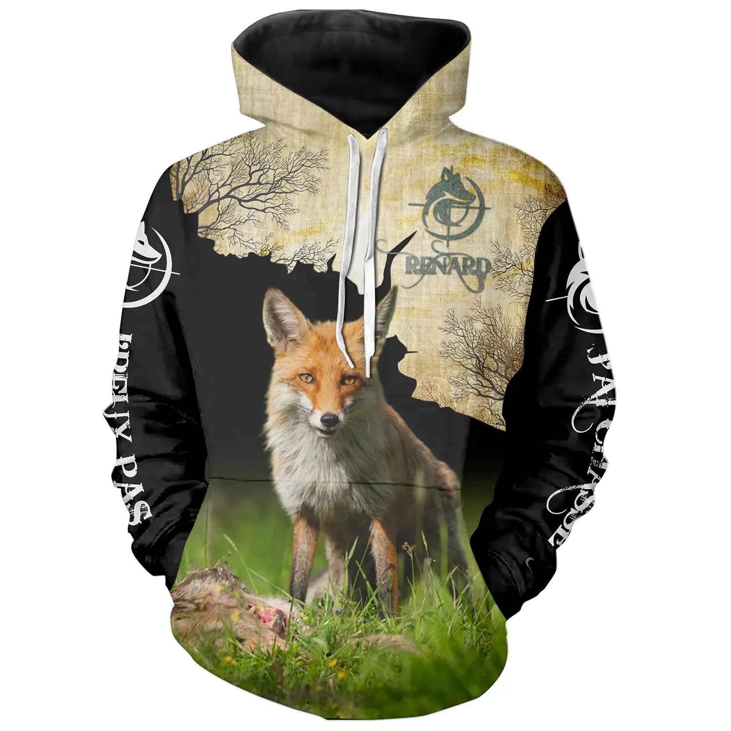 T-shirt, Sweat Chasse Au Renard, Camouflage Chasseur J'peux Pas J'ai Chasse - CT12112232