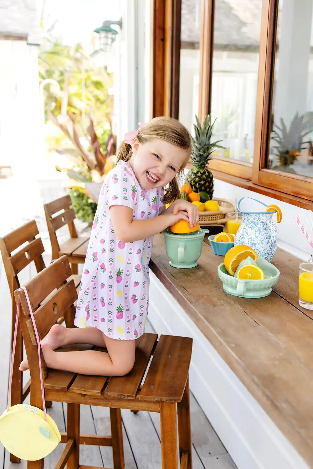 The Beaufort Bonnet Company - Fruit Punch & Petals Polly Play Dress