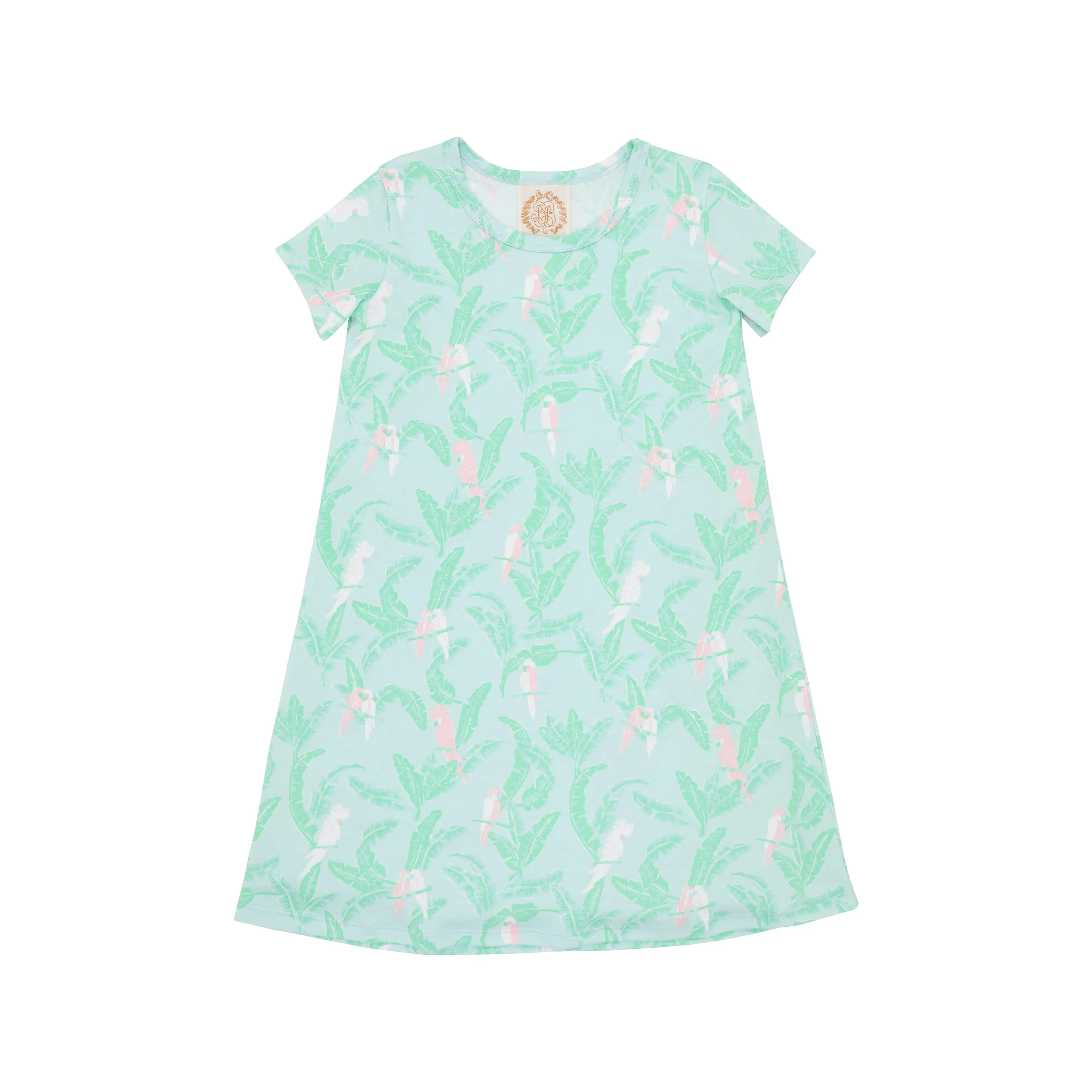 The Beaufort Bonnet Company - Parrot Island Polly Play Dress Short Sleeve