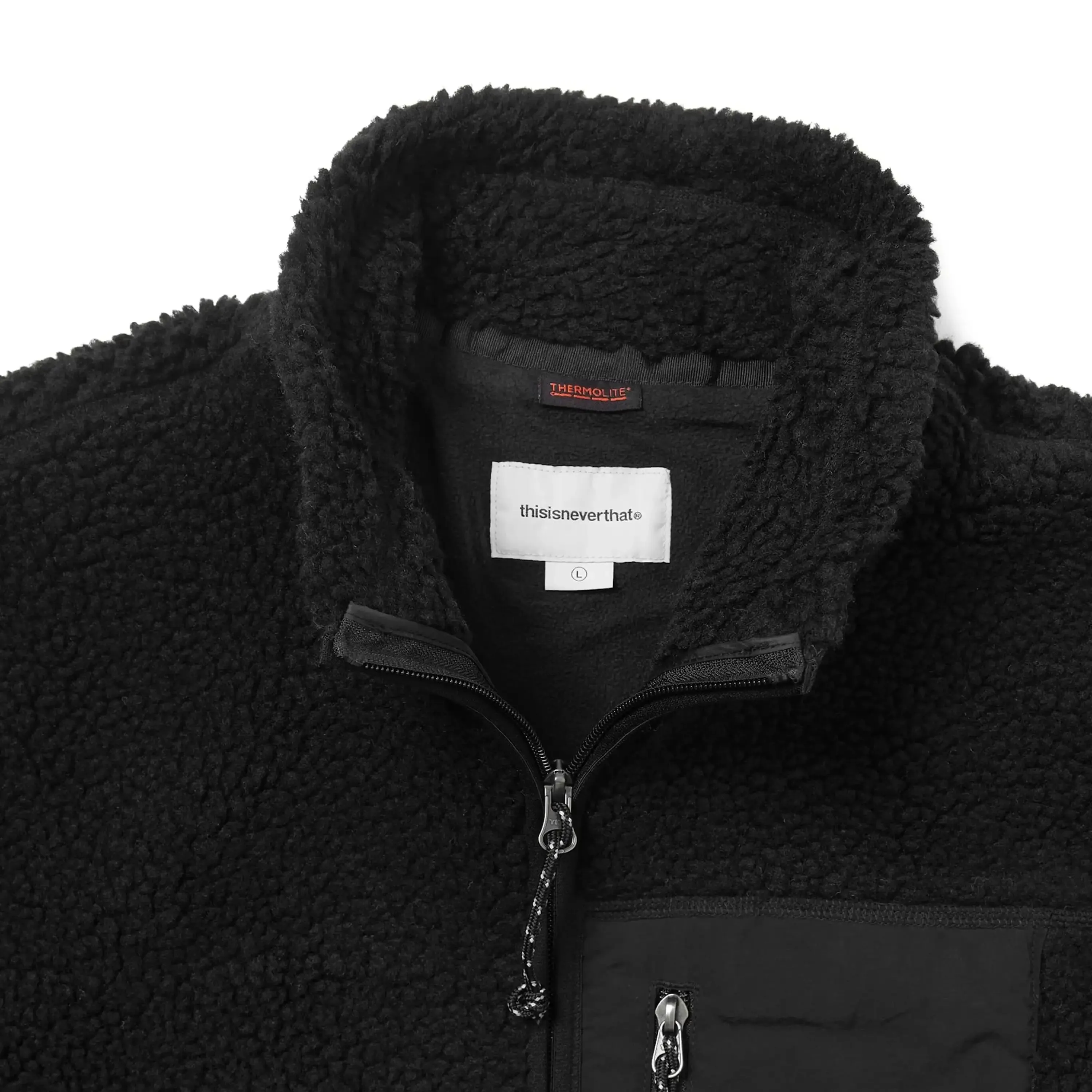 Thisisneverthat Sp Sherpa Fleece Jacket