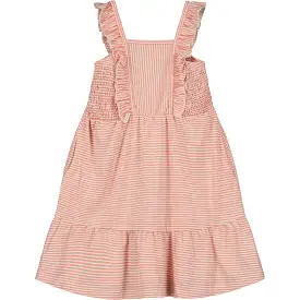 Vignette - Coral Stripe Ameera Dress