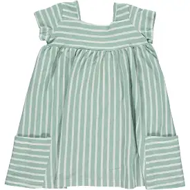 Vignette - Seafoam Stripe Rylie Dress