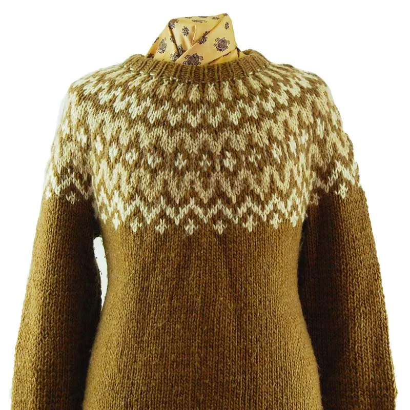 Vintage Oversized Knit Sweater - XXL