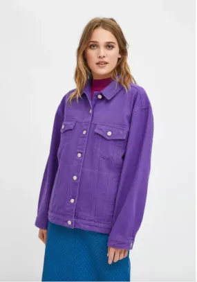 Violet Denim Jacket