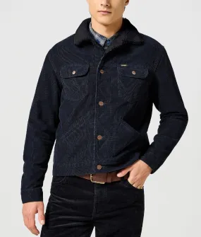 Wrangler 124MJ Sherpa Corduroy Jacket Black